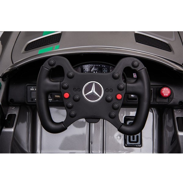Mercedes Gtr Gt4 Amg 12v Voiture Electrique Pour Enfant 1 Places